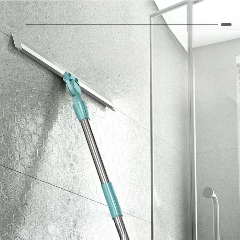 Afralia™ Silicone Bathroom Wiper & Floor Sweeper Mop - Household Cleaning Tool