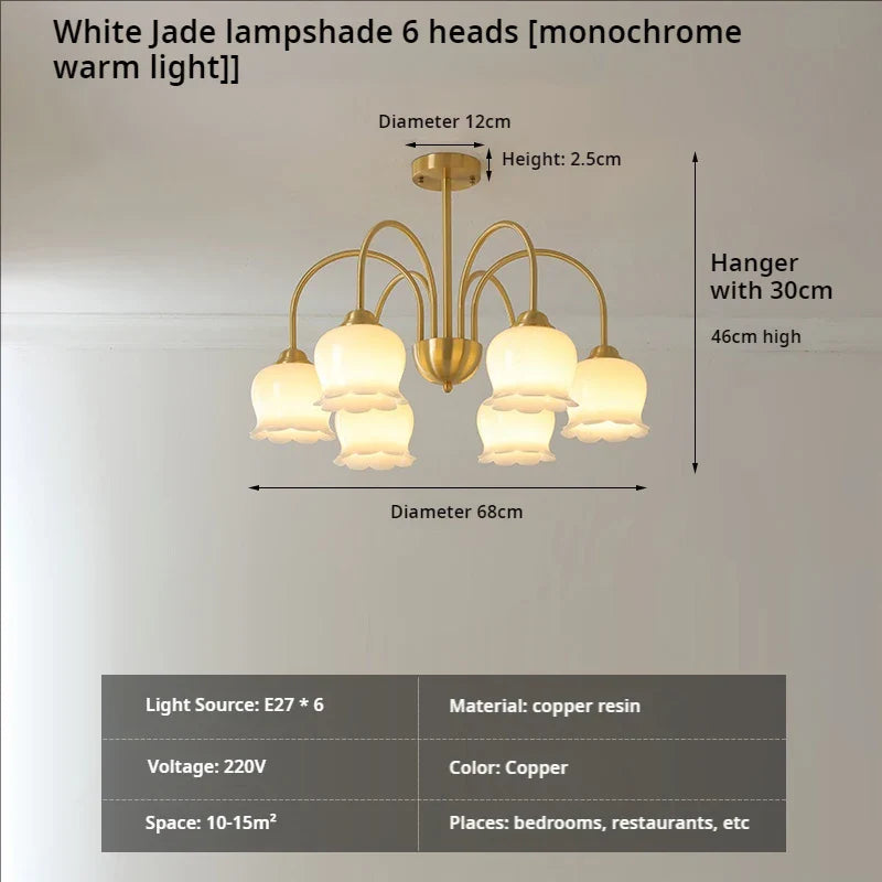 Afralia™ Lily of the Valley Master Bedroom Dining Room Living Room Light