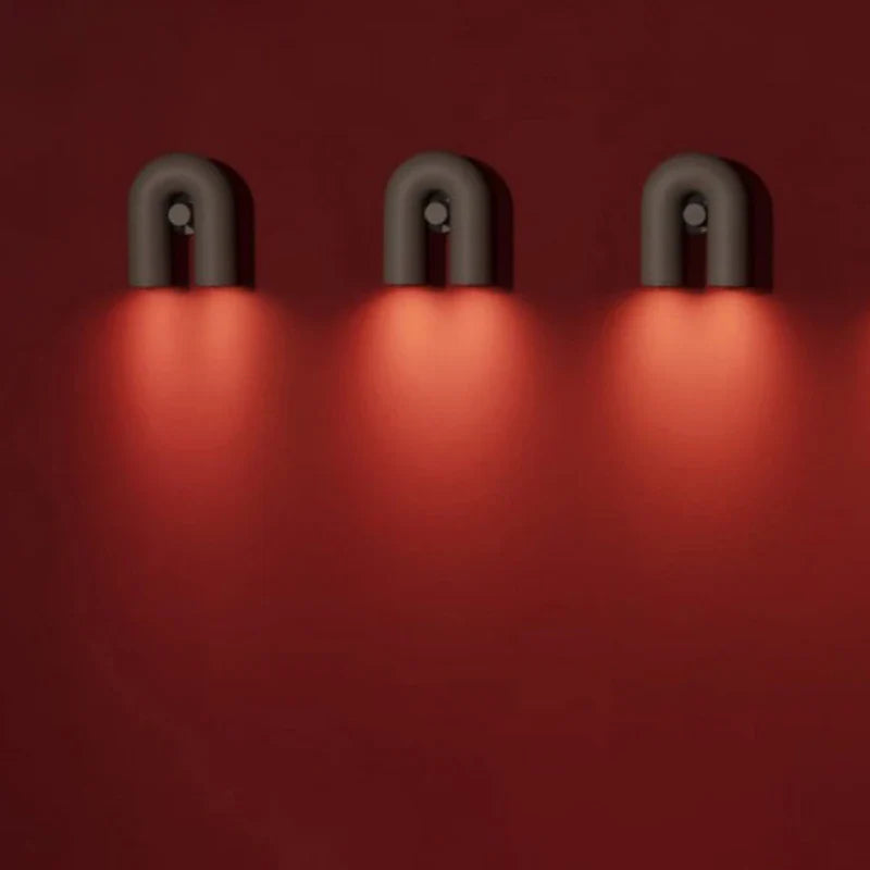 Afralia™ Cirkus Tube Wall Lamp: Minimalist U-shaped Sconce for Bedside Reading & Decor