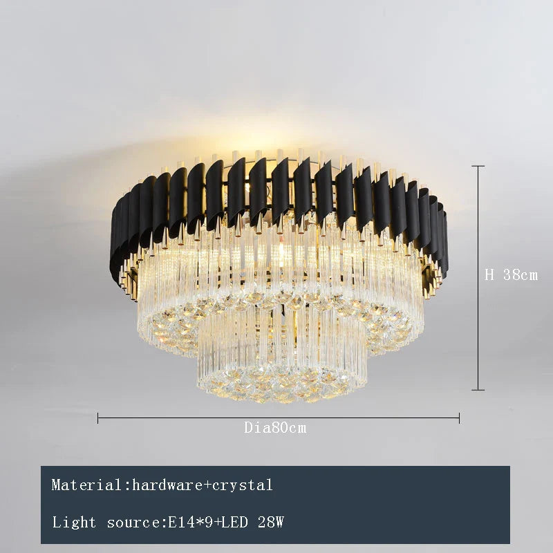 Afralia™ Luxury Nordic LED Rectangular Ceiling Light for Living Room