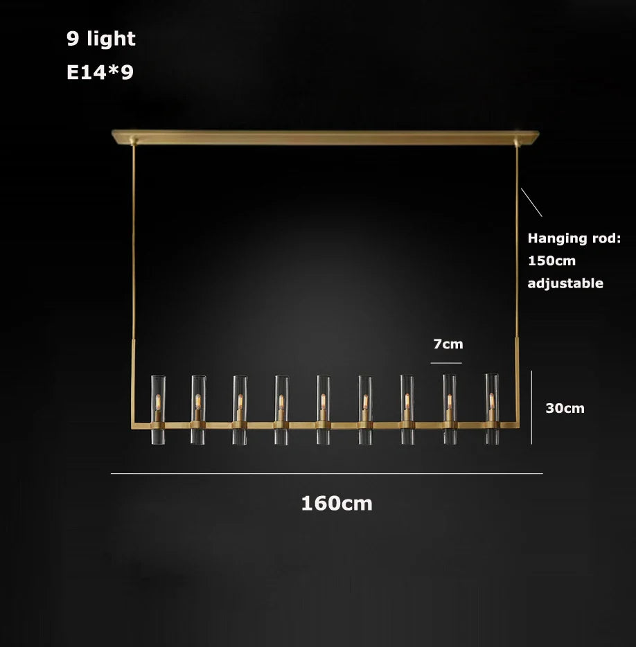 Afralia™ 2-Layer Chandelier Lighting - Vintage Gold Silver Black Hanging Lamps