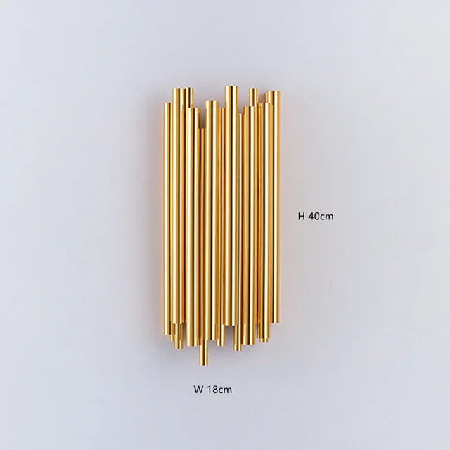 Afralia™ Gold Stainless Steel Chandelier LED Project Lamp