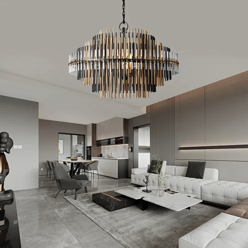 Afralia™ Copper Pendant Lights: Luxury Bronze Hanging Lamp for Stylish Room Renovation