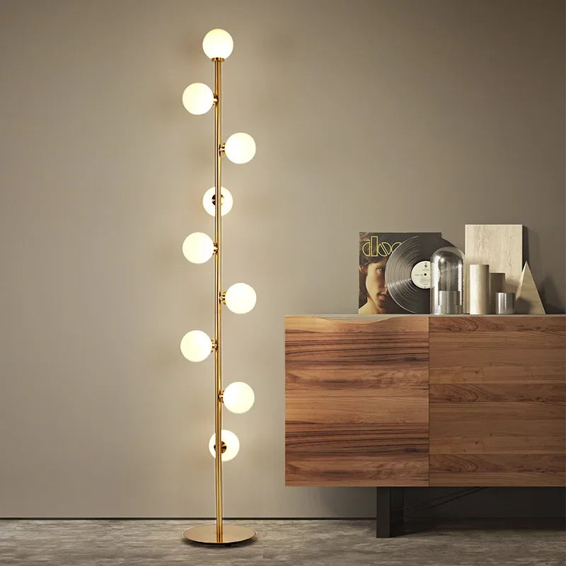 Afralia™ LED Floor Lamps: Modern Standing Lights for Living Room and Bedroom