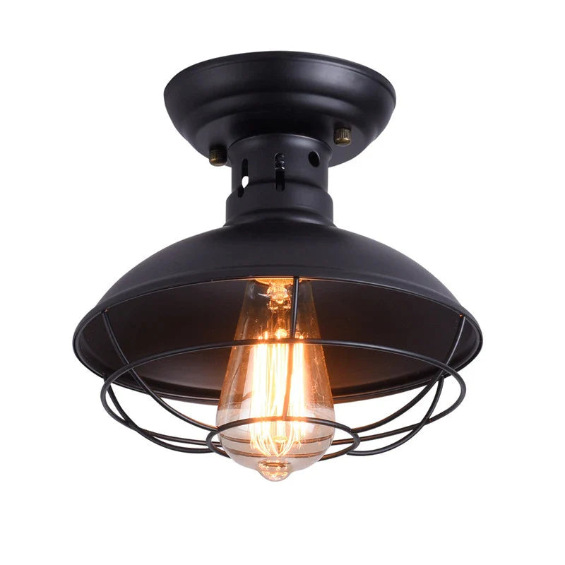 Afralia™ Industrial Ceiling Light for Bedroom Corridor Foyer Stair Balcony Lampara Techo