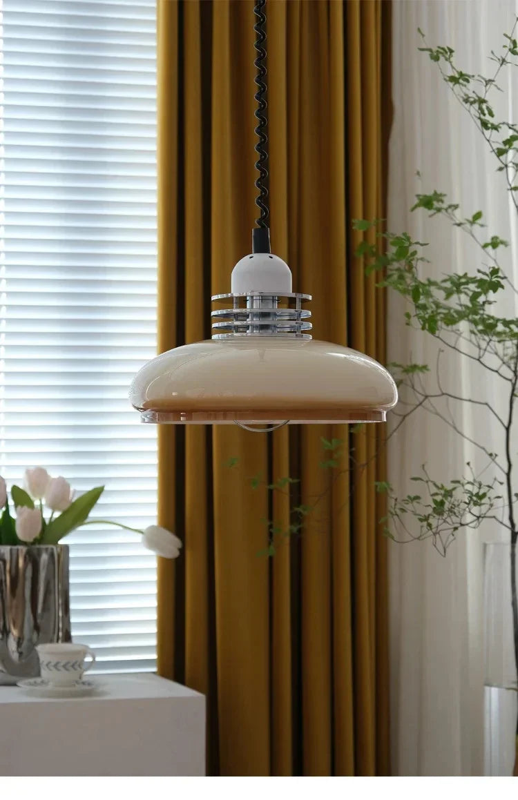 Afralia™ Nordic Retro Pendant Light for Restaurant, Bar, Bedroom, and Study