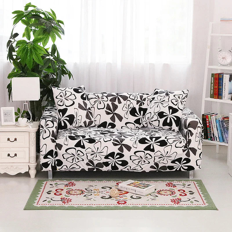 Afralia™ Stretch Sofa Cover Slipcover Protector for Print Seater Couch.