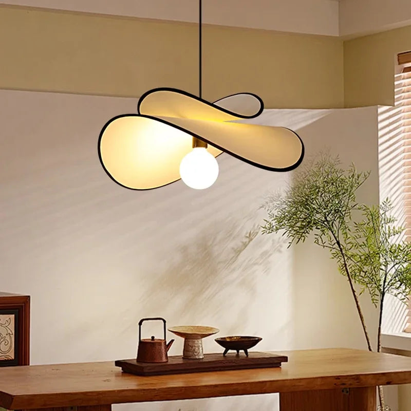 Afralia™ Potato Chips Chandelier LED Pendant Lamp for Home Decor