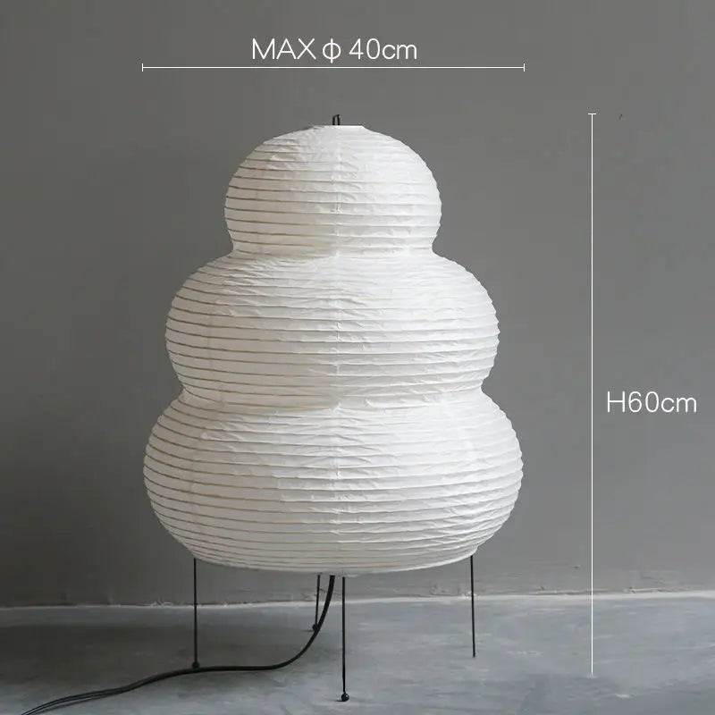 Afralia™ Yong Paper Lamp: Modern Nordic Living Room Floor Lamp for Simple Bedroom Decoration