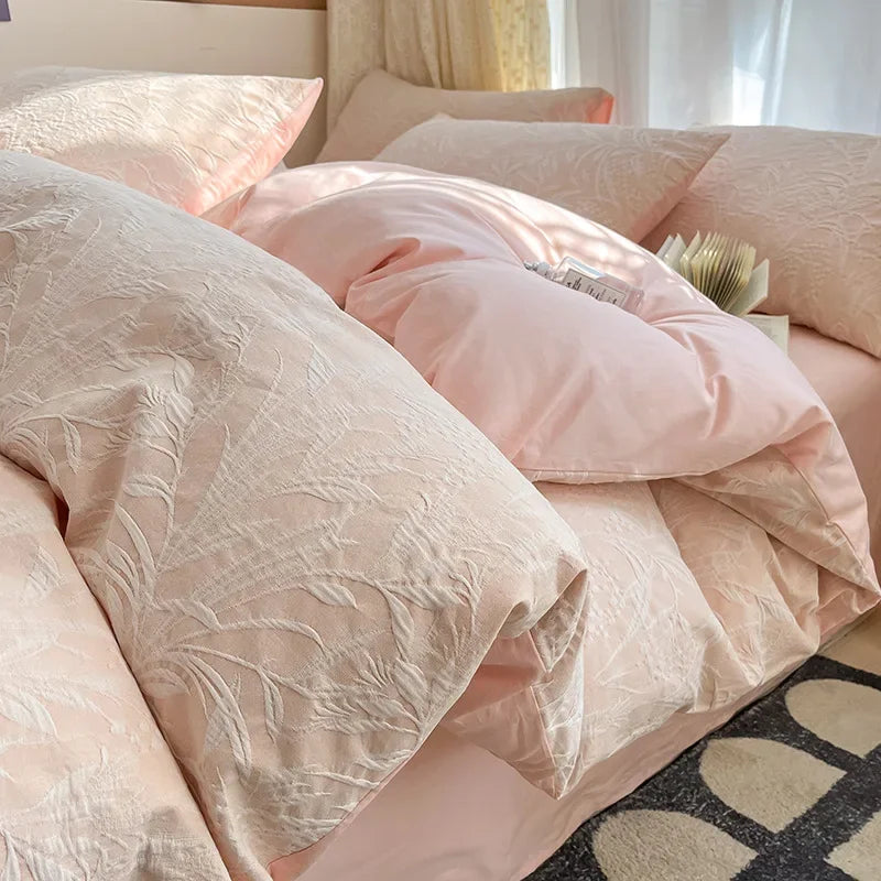 Afralia™ Cotton Three-Layer 3Pcs Bedding Set - Soft, Breathable, and Comfortable