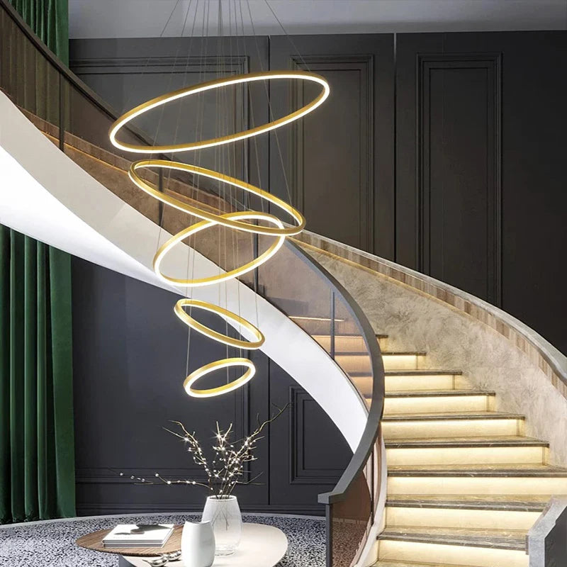 Afralia™ Modern Pendant Lights Indoor Dining Room Chandelier Ceiling Lamp