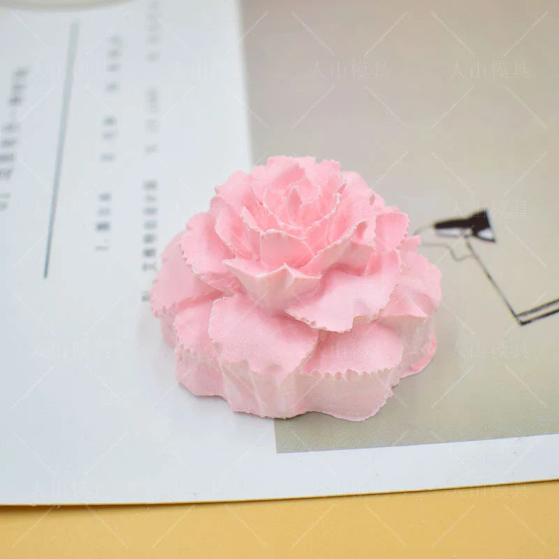 Afralia™ Sugar Silicone Mold for Car Decoration Flowers DIY Handcrafted Gypsum Mold.