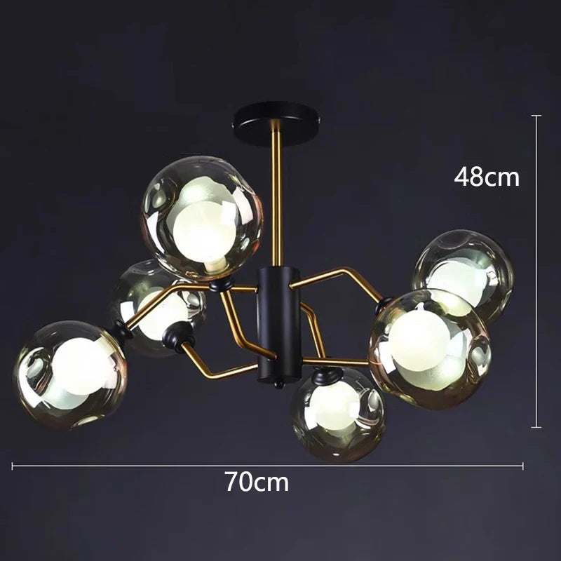 Afralia™ LED Pendant Light Chandeliers for Modern Home Decor & Dining Room Lighting