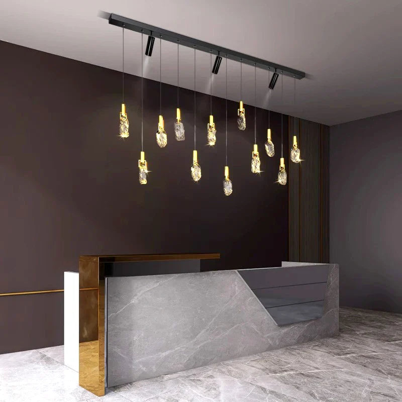 Afralia™ Modern Pendant Chandeliers LED Ceiling Lamp for Dining and Living Room