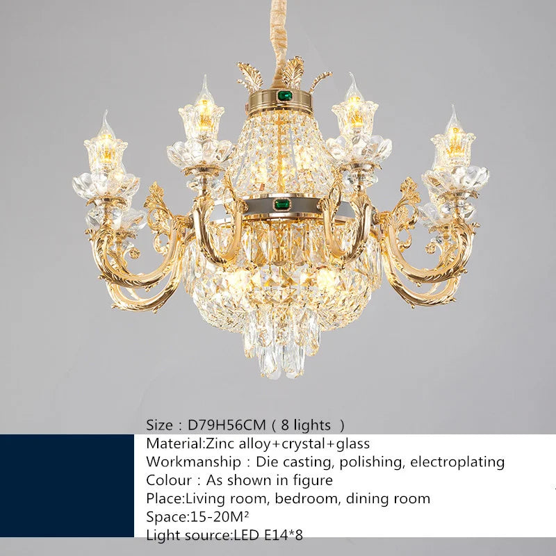 Afralia™ Crystal LED Chandelier: Modern Luxury Pendant for Home Dining Decor