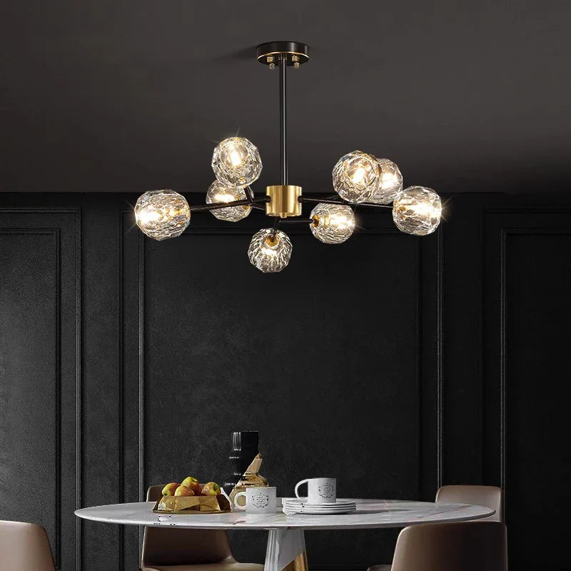 Afralia™ Modern LED Pendant Chandeliers for Living and Dining Room Lighting