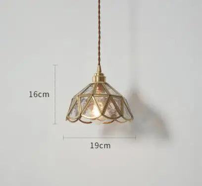 Afralia™ Blue Glass Pendant Lights - Bedroom Dinning Living Room Fixtures