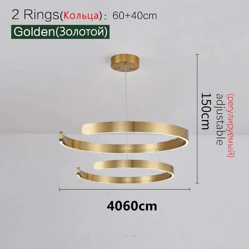 Afralia™ Modern LED Pendant Lights for Home Decor and Lighting Fixtures