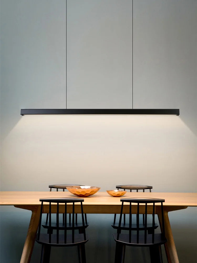 Afralia™ Modern Minimalist LED Pendant Light - Office Dining Room Bar Chandelier