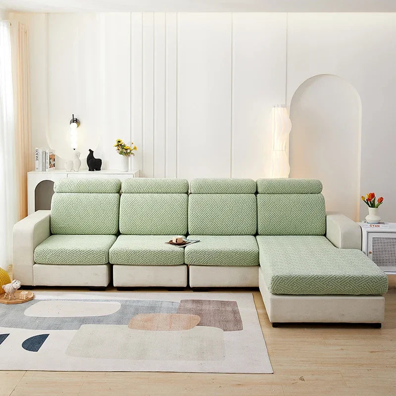 Afralia™ Velvet Sofa Cover Protector Polar Fleece Stretch Slipcovers