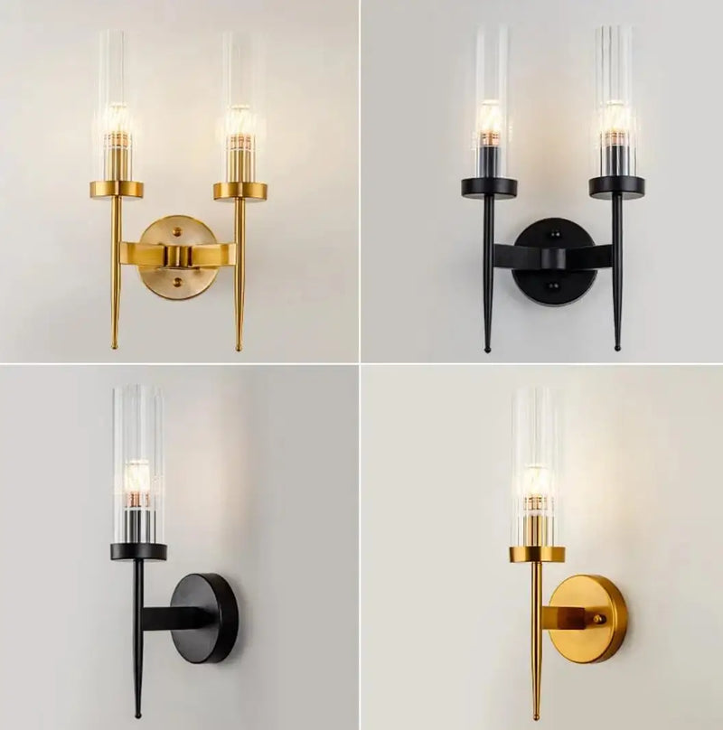 Afralia™ LED Sconce Light: Modern Nordic Style Metal Wall Lamp for Bedroom & Home Background