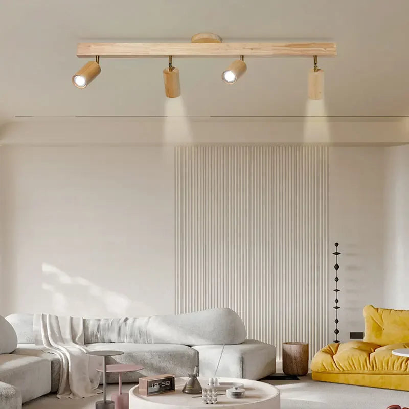 Afralia™ Modern LED Ceiling Chandelier with Spotlight for Aisle, Bedroom, Shop & Corridor