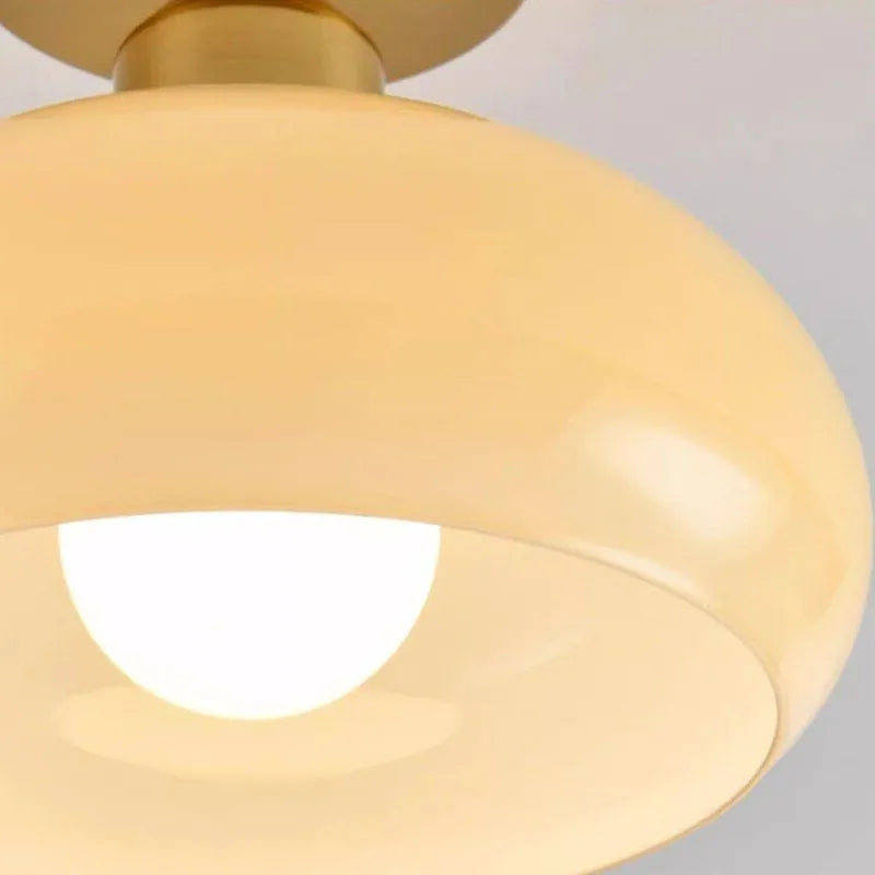 Afralia™ Gold LED Ceiling Light for Home Hotel Bedroom Living Room - Modern Lighting Fixture