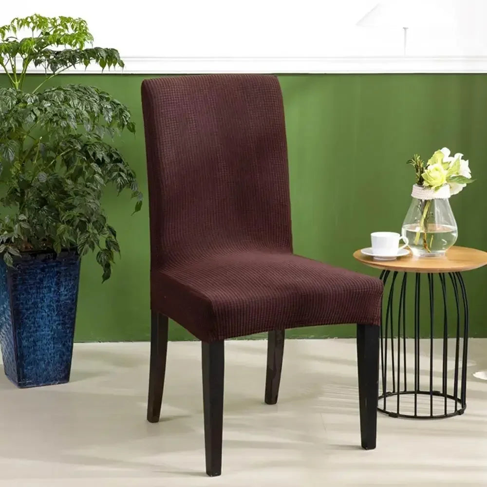 Afralia™ Quilted Chair Cover Protector Stretch Elastic Slipcover Solid Waterproof