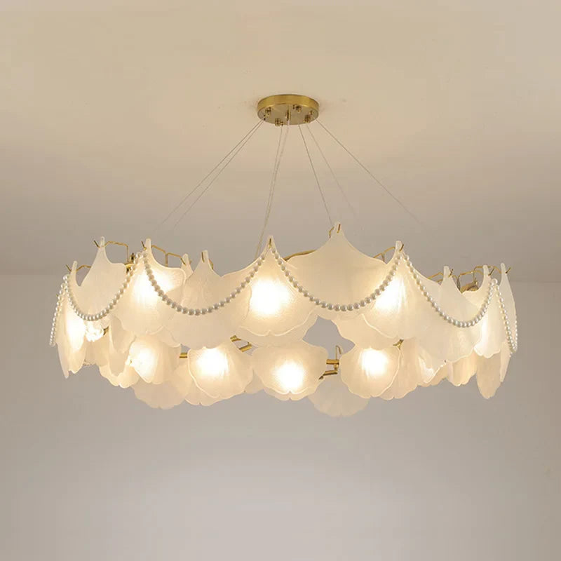 Afralia™ LED Ceiling Chandelier Light Hanging Lamp for Living Room Home Decor