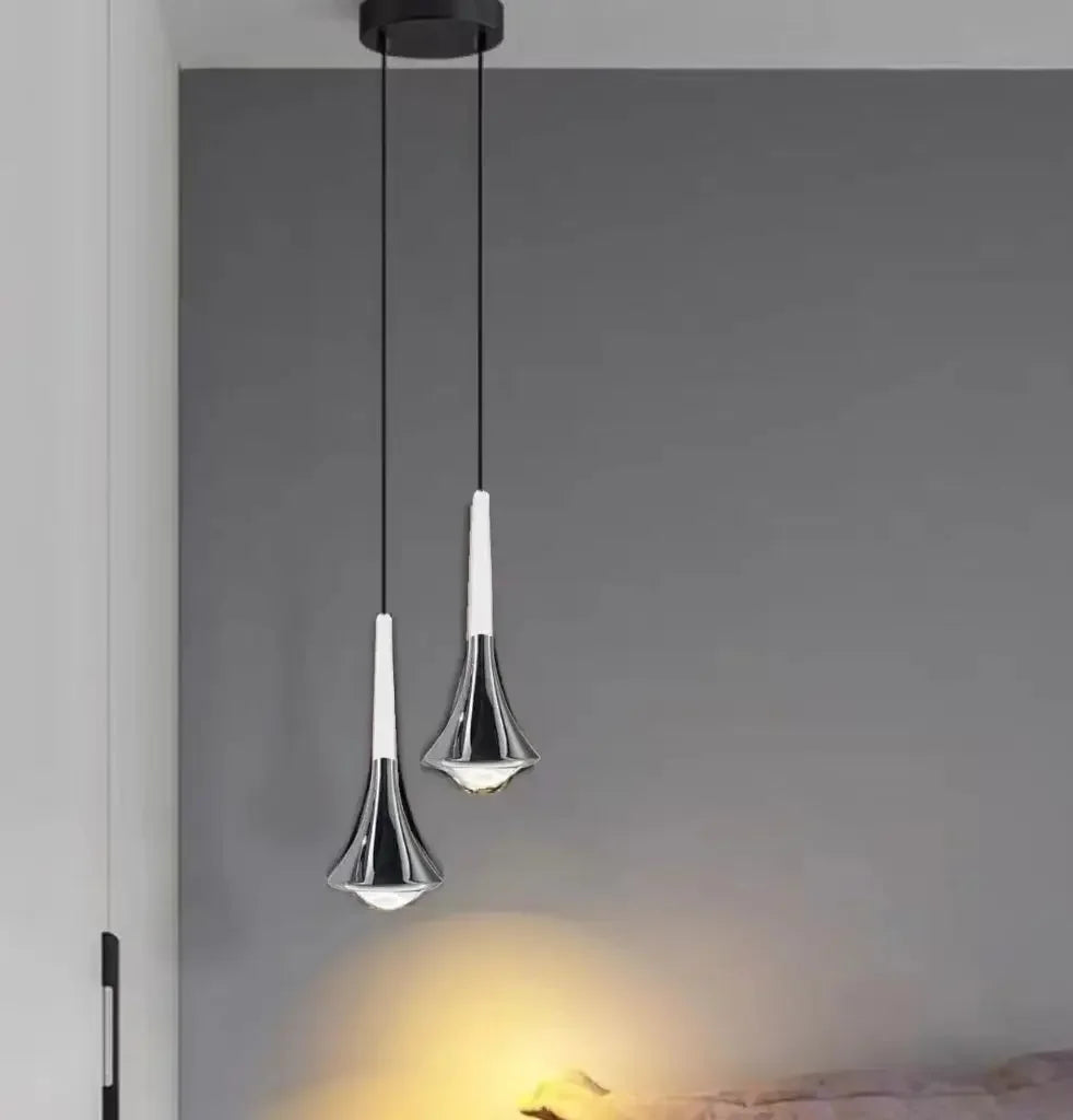 Afralia™ Modern LED Pendant Light Fixture for Bedroom Living Room Kitchen Dining Home Decor