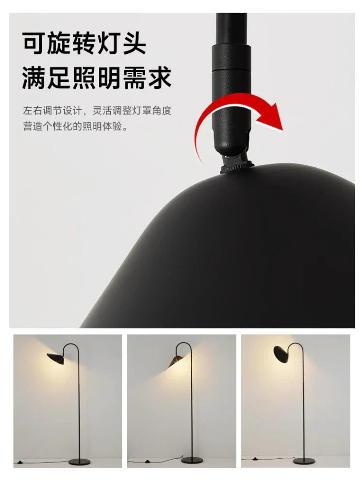 Afralia™ Medieval Floor Lamp for Minimalist Bedrooms and Living Rooms