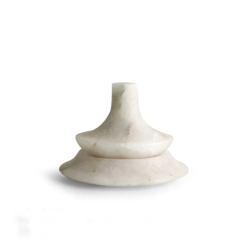 Afralia™ Travertine Marble Incense Holder Stick Burner