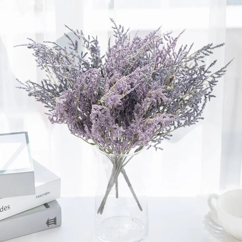 Afralia™ Baby's Breath Lavender Bouquet for DIY Home Decor & Events