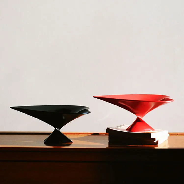 Afralia™ Geometric Fruit Plate Jewelry Display Stand Storage Tray Home Decor