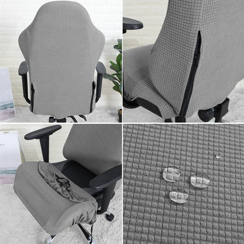 Afralia™ High Back Armchair Slipcover: Waterproof Computer Game Chair Seat Cover