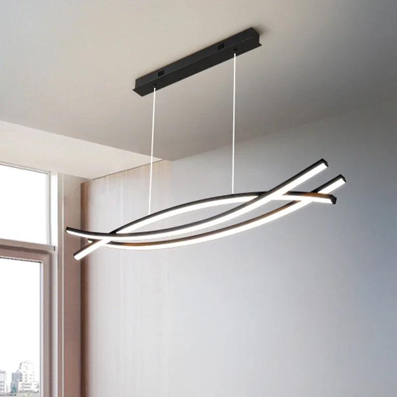 Afralia™ Nordic Luxury Chandelier: Modern & Simple Pendant Lighting for Stylish Home Décor