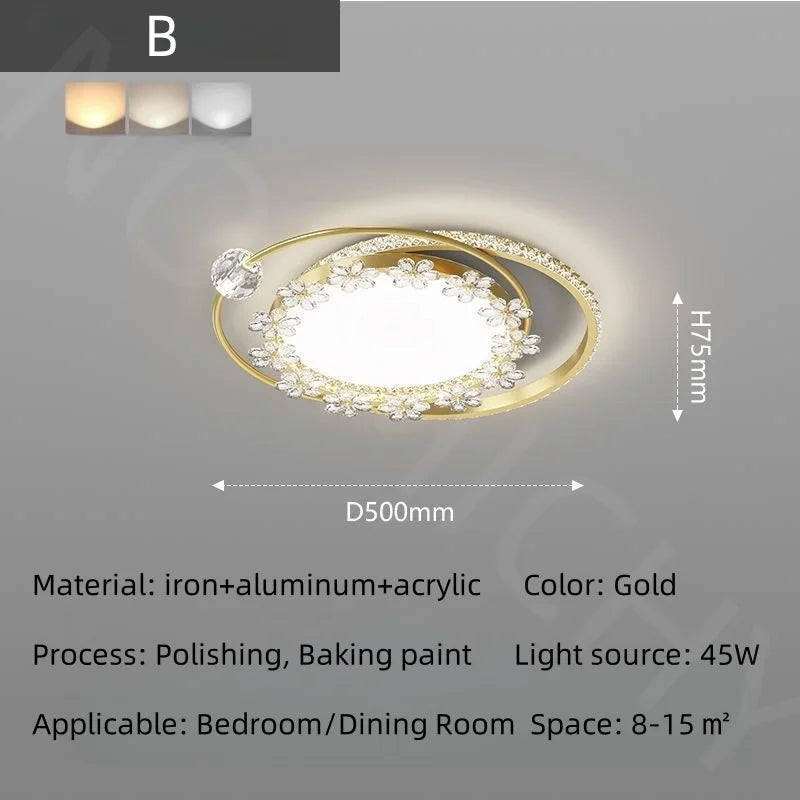 Afralia™ Modern Nordic LED Ceiling Lights - Round Minimalist Design