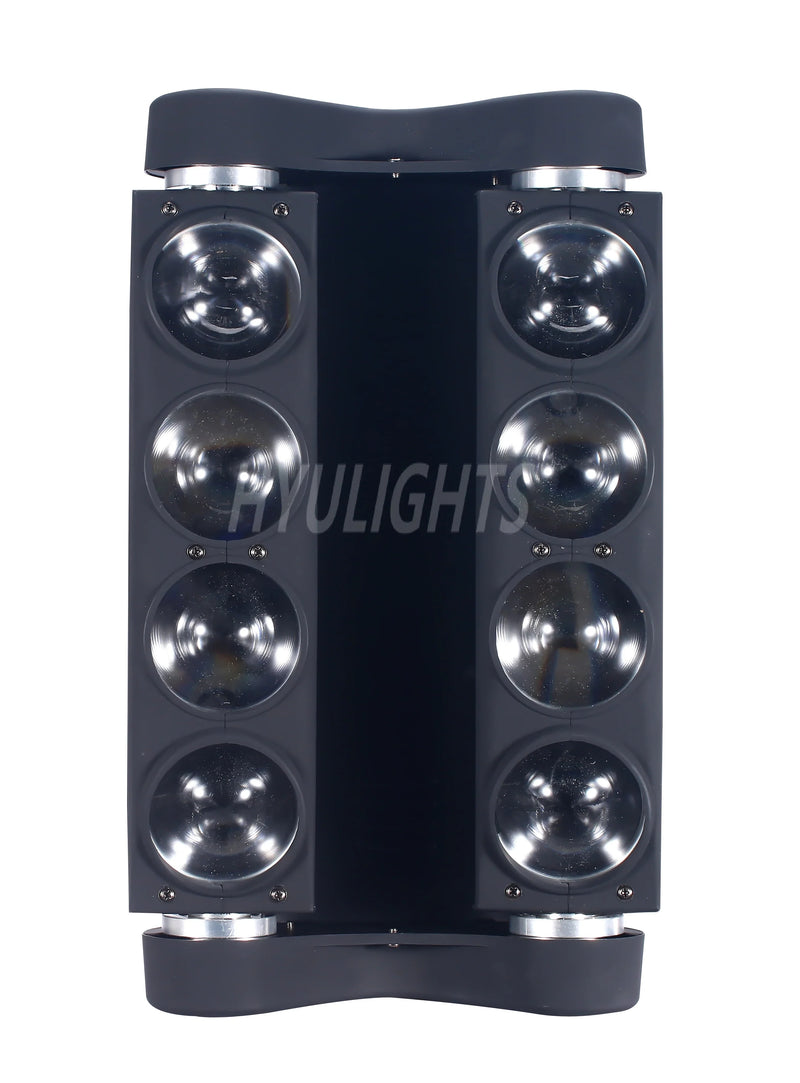 Afralia™ 8x15W RGBW Spider Moving Head Light - DJ Party Beam Lighting