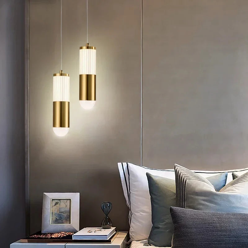 Afralia™ Nordic LED Pendant Lights for Home Living Room Kitchen Decoration