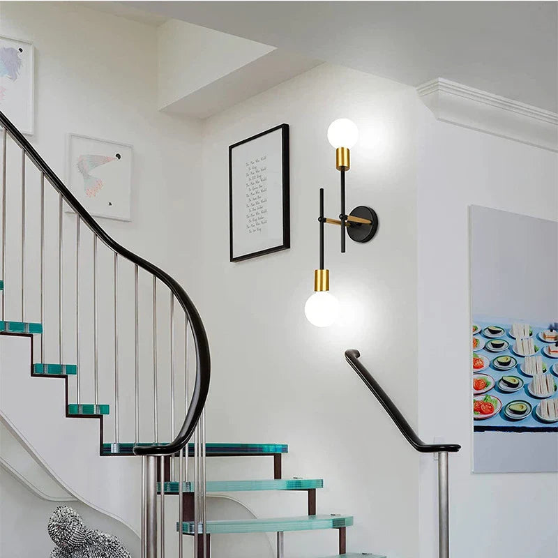 Afralia™ Modern Iron Dome Ceiling Light for Bedroom, Corridor, and Study