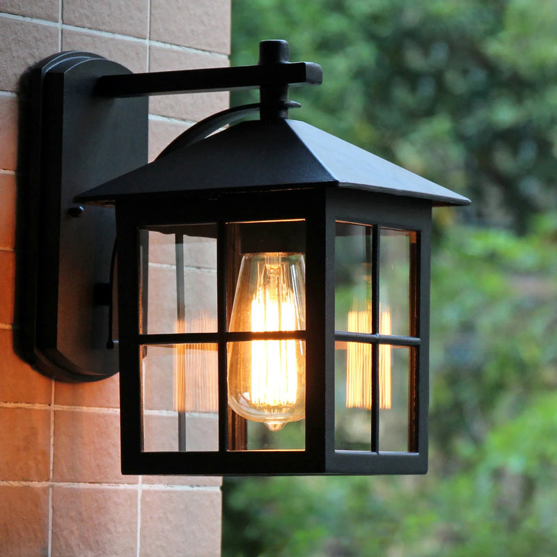 Afralia™ Outdoor Waterproof Wall Light for Villa Garden with Simple Design