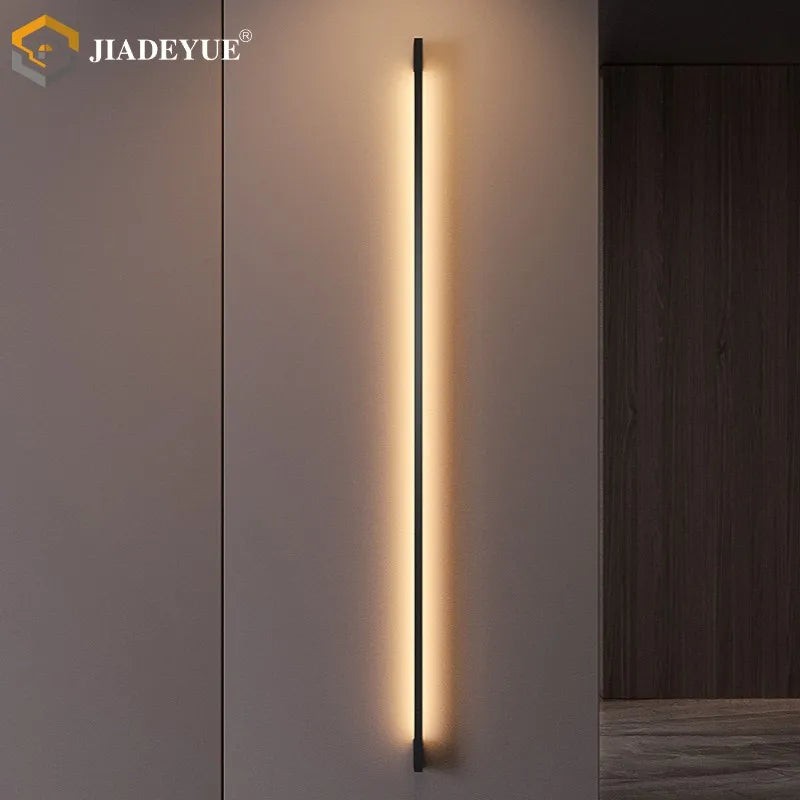 Afralia™ LED Long Wall Lamp for Bedroom Dining Room Corridor Interior Decoration