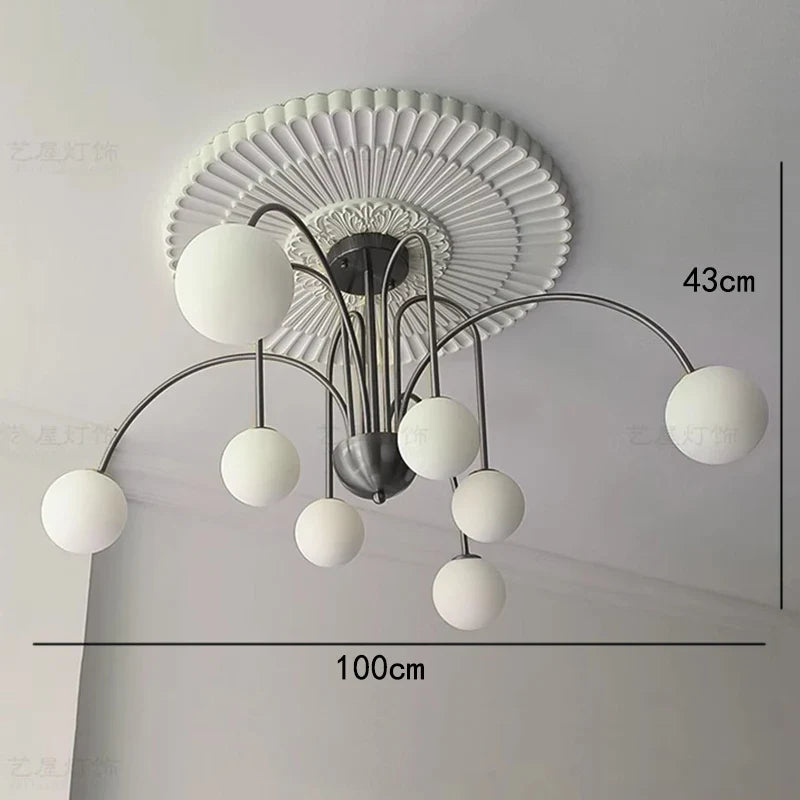 Afralia™ Modern LED Pendant Chandeliers for Living Room and Dining Room