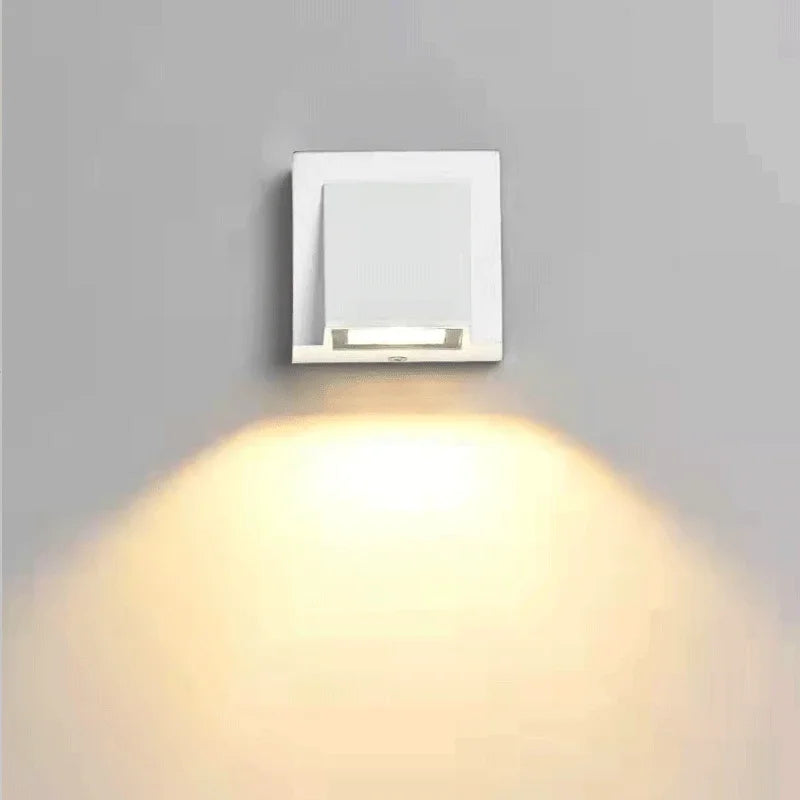 Afralia™ LED Outdoor Porch Wall Light Waterproof Yard Lamp - Single/Double Kit