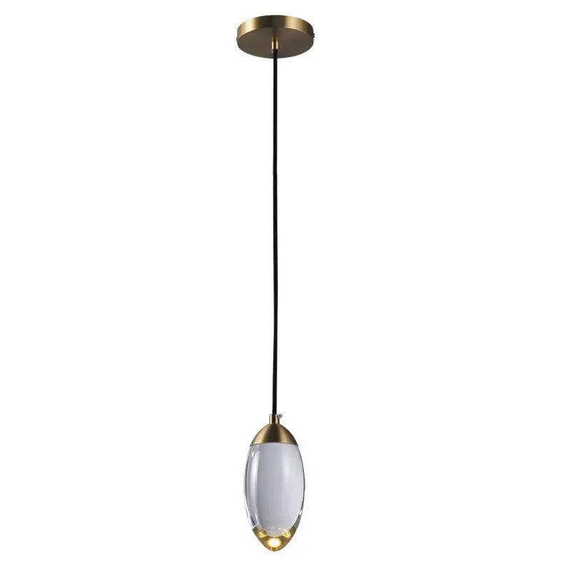Afralia™ Copper Luster Pendant Chandelier for Luxe Interior Lighting