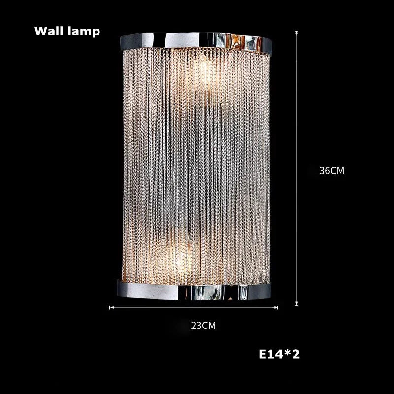Afralia™ Retro Vintage LED Aluminum Chandelier Lighting in Gold Chrome Silver