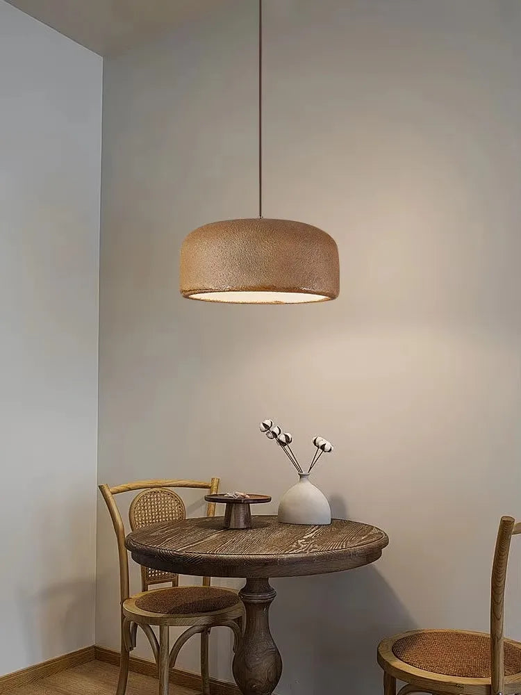 Afralia™ Nordic Wabi Sabi E27 LED Pendant Lamp for Bar Restaurant Loft