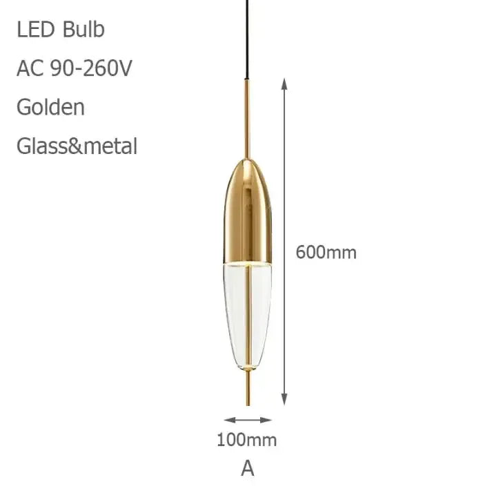 Afralia™ Nordic Blue Glass Chandelier LED Art Deco White Pendant for Dining Room & Kitchen