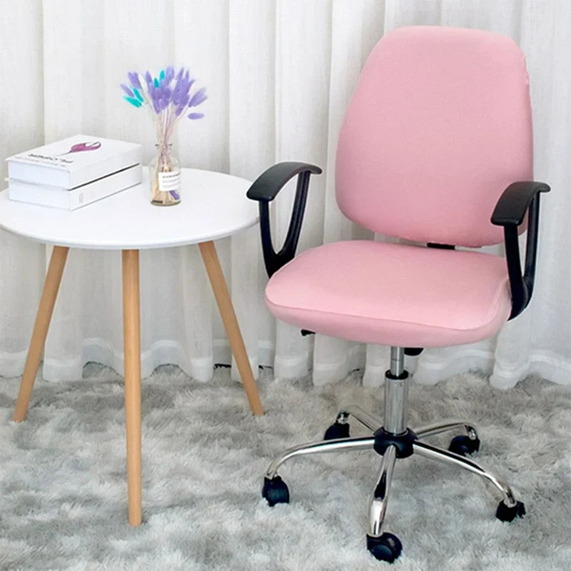 Afralia™ Printed Spandex Chair Cover: Universal Office Chair Protector for Comfort and Style