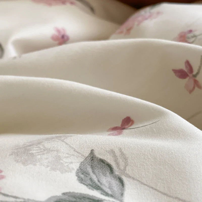 Afralia™ Egyptian Cotton Print Bedding Set - Queen King Ru Size Sheets Pillowcases Blanket Cover